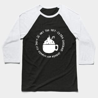 Santa's Hot Cocoa Baseball T-Shirt